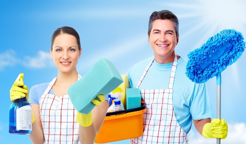 Modern carpet cleaning equipment used in Noak Hill commercial premises